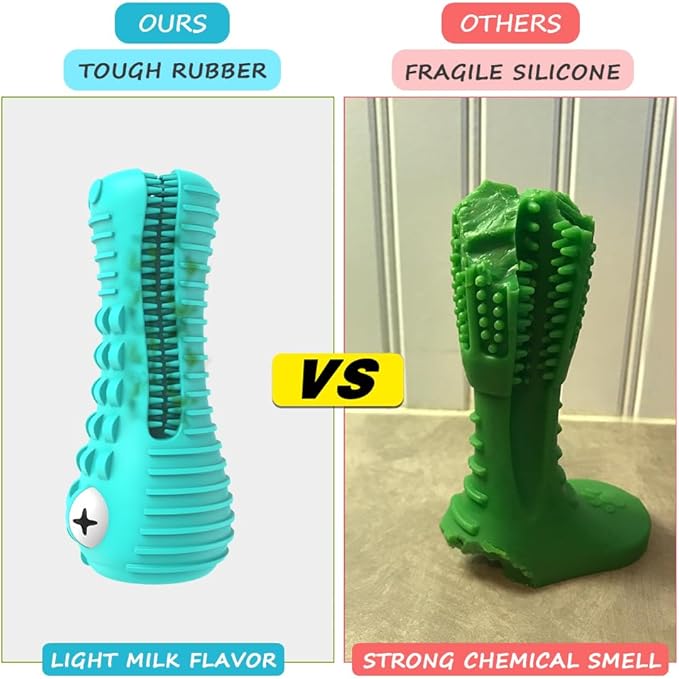Dog Toys for Aggressive Chewers Large Medium Breed Indestructible Dog Chew Toys Dog Toothbrush Squeaky Interactive Tough Extremely Durable Dog Toys to Keep Them Busy - PAWPICO