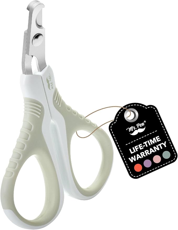 Mr. Pen- Cat Nail Clipper, Light Beige Cat Nail Trimmer, Cat Nail Clippers, Cat Claw Clippers, Cat Clippers for Nails, Pet Nail Clippers, Kitten Nail Clipper, Small Dog Nail Clipper, Cat Claw Trimmer - PAWPICO