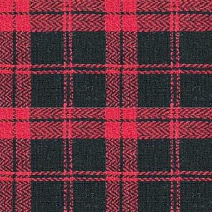 SCENEREAL Small Dog Harness Collar and Leash Set, Warm Fleece No Pull Puppy Vest Harness, Christmas Dog Outfit No Chock Adjustible Step in Pet Halter for Outdoor Walking Training, Red Plaid S - PAWPICO