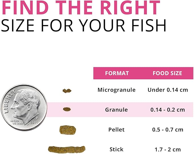 Fluval Bug Bites Color Enhancing Fish Food for Tropical Fish, Granules for Medium to Large Sized Fish, 1.6 oz., A6589, Brown (Pack of 2) Fluval