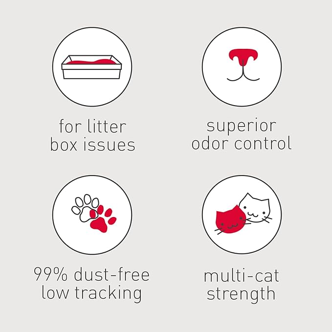 Dr. Elsey's Premium Clumping Cat Litter - Cat Attract - 99% Dust-Free, Low Tracking, Hard Clumping, Superior Odor Control, Natural Herbal Attractant, Unscented & Natural Ingredients, 40 lb - PAWPICO