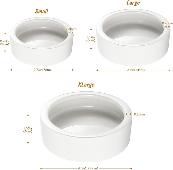 Reptile Food Water Bowls - Amphibian Feeding Dish, Resin Rock Worm Feeder Terrarium for Lizards, Chameleon, Leopard Gecko, Frog, Bearded Dragons, Snake, Hermit Crabs, Turtle Spider Pet HELIME