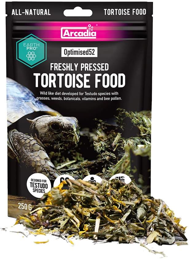Arcadia Optimised52 Tortoise Diet - 250 g ArcadiaGardenProducts