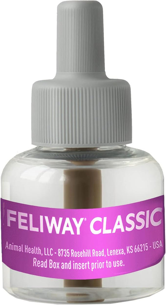 FELIWAY Classic Cat Calming Pheromone, 30 Day Refill - 1 Pack Feliway%C2%AE