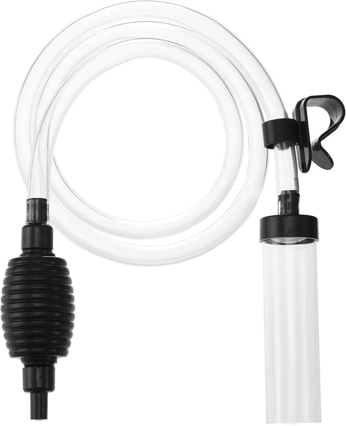 4.3ft Fish Tank Cleaner Aquarium Siphon Gravel Vacuum for Aquarium Fish Tank Changing Water Cleaning Gravel and Sand Seltomer