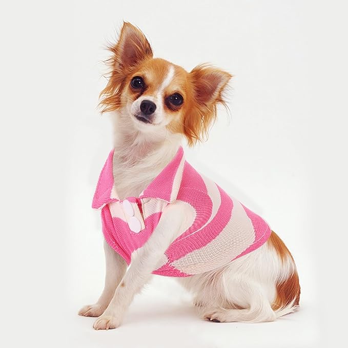 2 Pack Guinea Pig Clothes Rabbit Summer T-Shirt Pet Costume Vest for Small Animal Kitten Ferret Chihuahua Puppy KAMABRIDAL