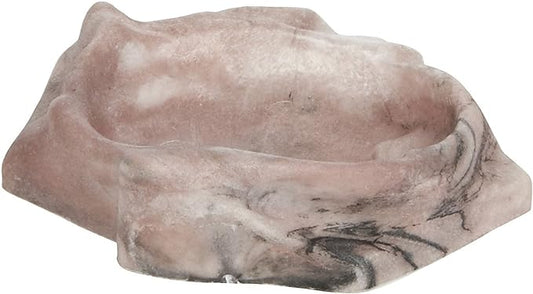 Zoo Med Repti Rock Reptile Water Dish for Fish, X-Small,Black ZooMed