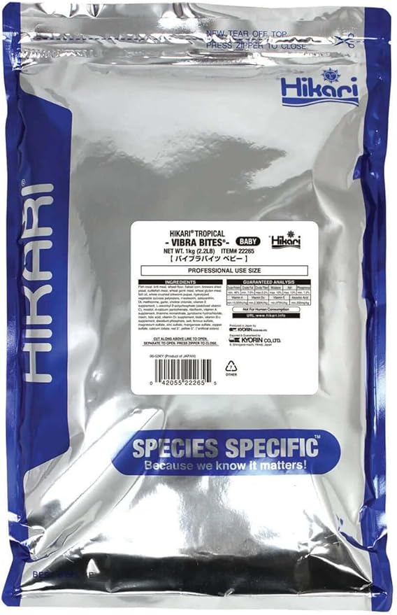 Hikari Vibra Bites Baby Tropical Fish Food, 0.18 oz Hikari