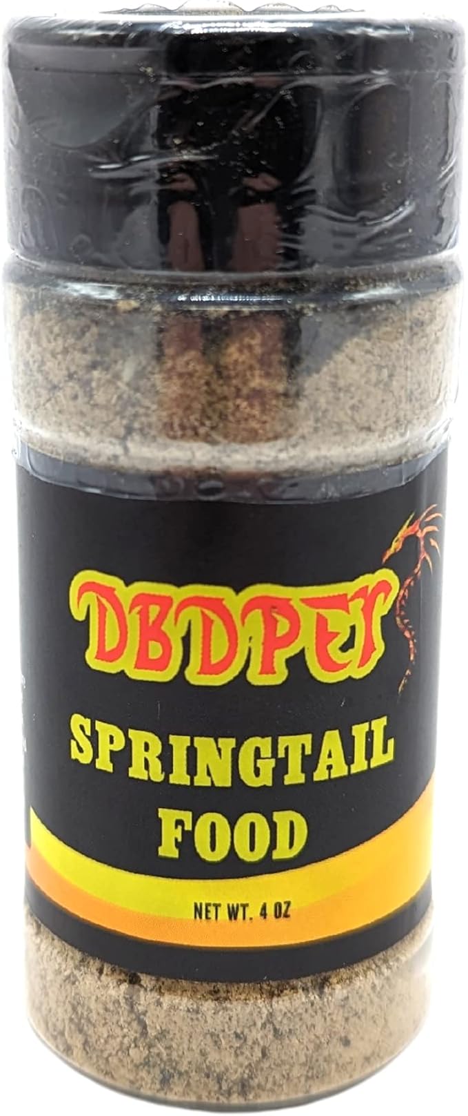 DBDPet Springtail Food (4oz Bottle) - Food for Springtail & Isopod Cultures - Explode Your Springtail Culture's Growth with Our Springtail Food DBDPet