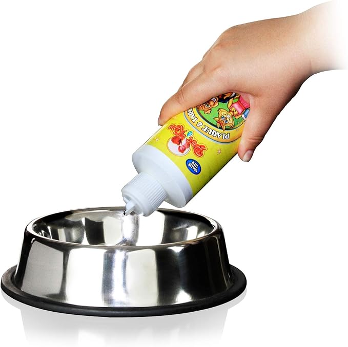 Pet Kiss Plaque and Tartar Water Additive Oral Care for Pets, 8-Ounce PetKiss