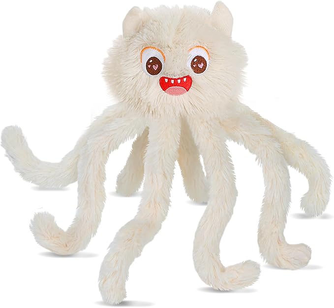 DODODOLA Dog Toys Squeaky Dog Toys with Crinkle Paper Cute Stuffed Octopus Durable Dog Plush Toys for Large Breed Dog Chew Toys for Small, Medium, Large Dogs - PAWPICO