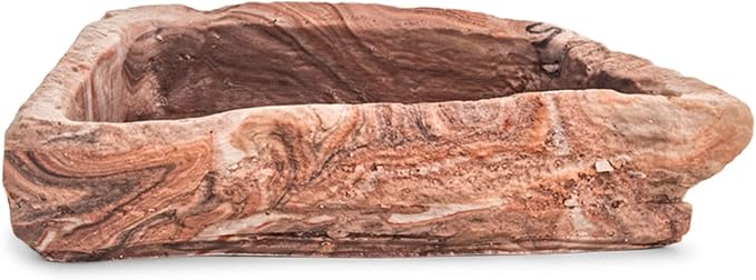 Fluker's Repta Bowl, Food and Water Bowl for Reptiles and Small Animals, X Large 12" Flukers