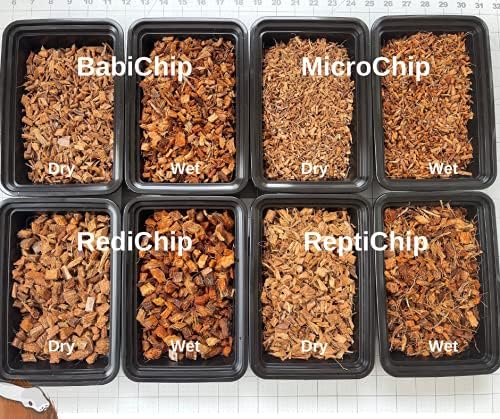 ReptiChip Reptile Bedding Loose Coconut Chip 36 Quart 4 Pack Coco Husk Substrate Mulch for Snake Habitat, Ball Python Terrarium, Turtle Tanks, Tortoise Enclosure ReptiChipPremiumSubstrate