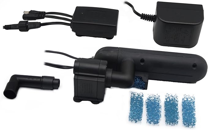 AA GKM9W Internal UV for Aquariums up to 50Ga,Black AAAquariumInc