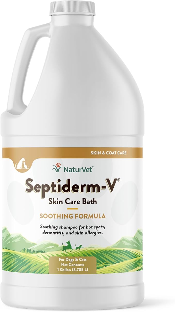 NaturVet Septiderm-V Bath 1 Gallon NaturVet