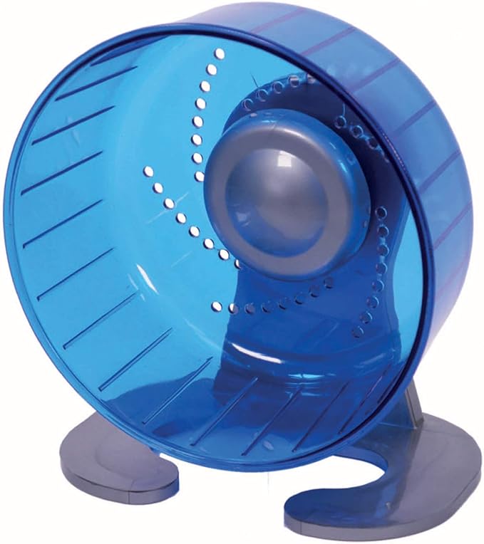Petest Hamster Exercise Wheel, Silent Spinner Hamster Running Wheels, Diameter 6.7 inch, Blue Petest