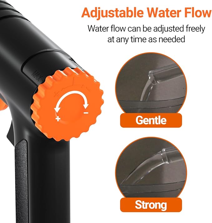 132GPH Manual Aquarium Gravel Cleaner, Fish Tank Siphon Vacuum Cleaner with Adjustable Water Flow for Cleaning Dirt, Water Change & Wash Sand Aquarium Cleaning Tools Yaubay