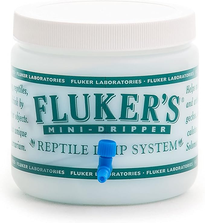 Fluker's Mini Dripper, Reptile Water Drip System, 12 oz Flukers