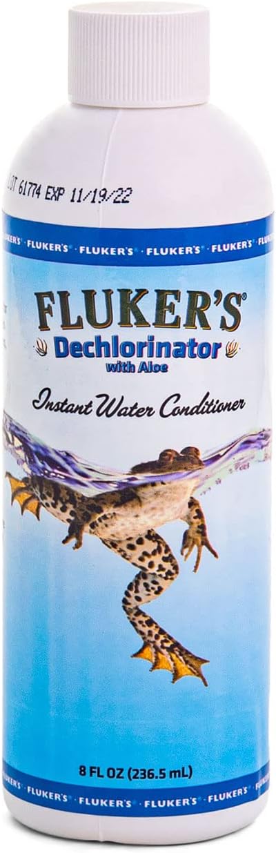 Fluker's Aloe Dechlorinator Reptile Water Cleaner, 8 oz Flukers