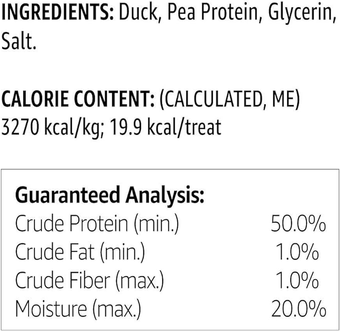 Amazon Brand - Solimo Duck Jerky Dog Treats, 2 Pound (Pack of 1) - PAWPICO