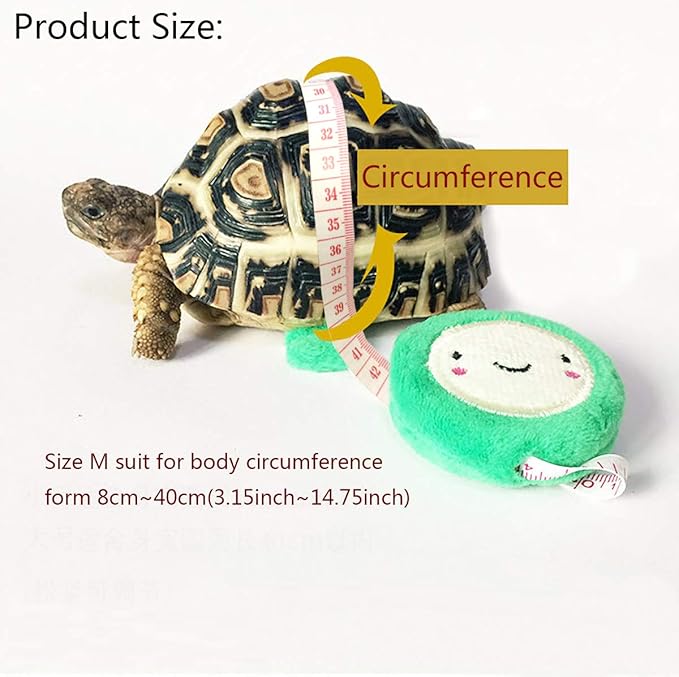 Vehomy Turtle leash Lizard Leash Tortoise Harness Strap Pet Collar Leash Tortoise Walking Lead Control Rope M Vehomy