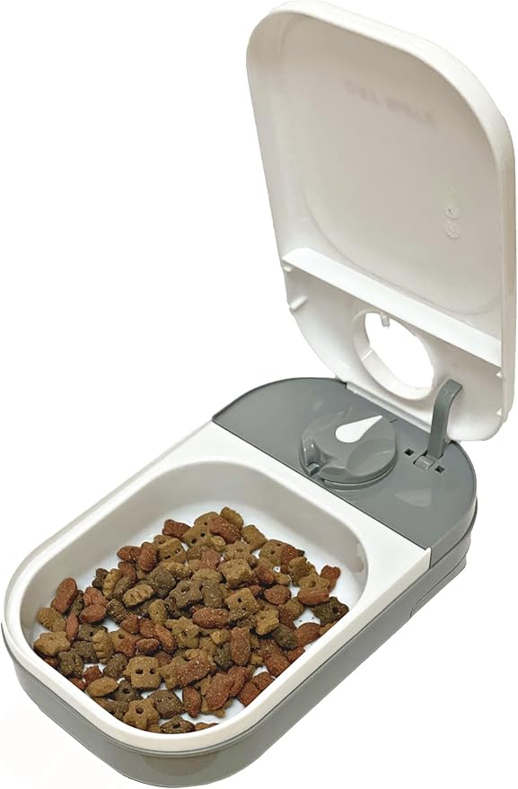 Cat Mate C100 Single Meal Automatic Pet Feeder for Cats and Small Dogs (no ice Pack) - PAWPICO