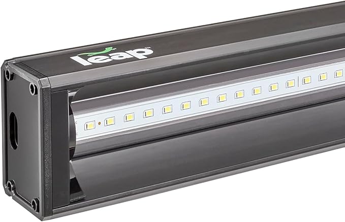 Leap Habitats LED Light Fixture for Reptile & Amphibian Enclosures - Optimal Plant Growth & Daylight (46") LeapHabitats