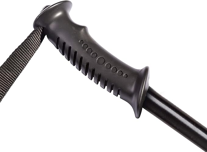 REPTI ZOO 57" Snake Catcher Professional Stainless Steel Retractable Snake Hook Reptile Catcher Stick Rattlesnake Grabber Pick-up Snake Pole Handling Tool (Snake Hook) REPTIZOO