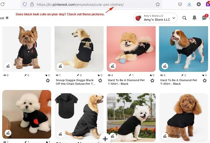 Cute Dog Clothes,Dog T Shirt for Medium Dogs.Dog Clothes for Small Dogs Girl Boy,Puppy.Breathable Soft Dog Costume Pet Dogs Cats,Pet Pullover Jumper,Cat Clothes (XXL-(19~23lb), Chest~21.5", Black) - PAWPICO