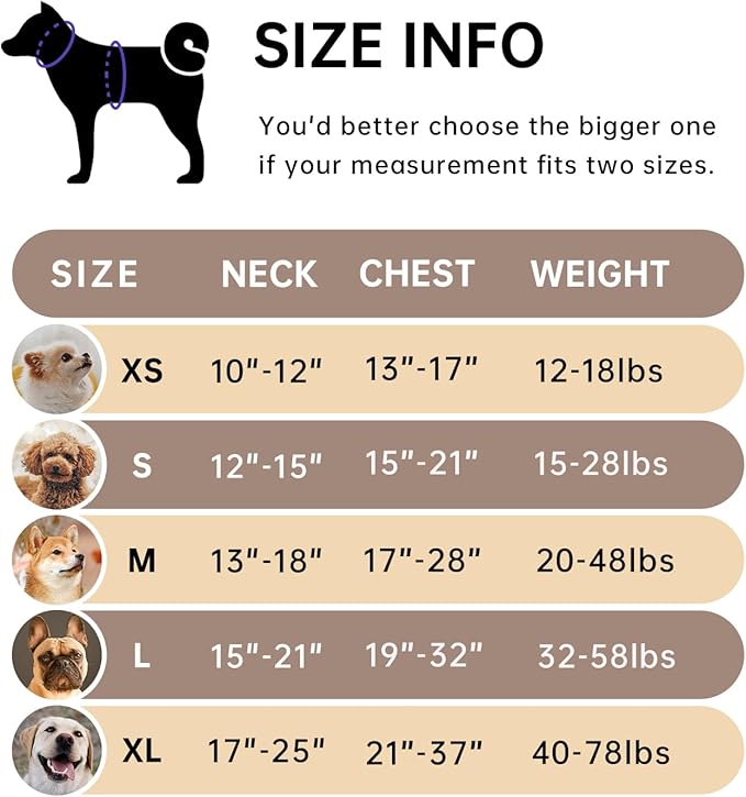 IVY&LANE No Pull Dog Harness with Leash Set, Reflective No Choke Pet Vest,Adjustable Oxford Dog Vest Harness with Easy Control Handle for Large Dogs (Dark Brown,XL) IVYLANE