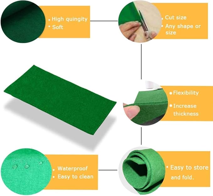 Tfwadmx 39" X 20" Reptile Carpet Mat Substrate Liner Bedding Reptile Supplies for Terrarium Lizards Snakes Bearded Dragon Gecko Chamelon Turtles Iguana (2 Pack) Tfwadmx