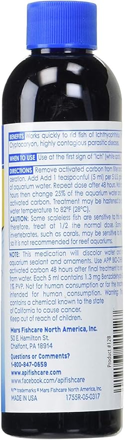 API Liquid Super Ick Cure, 8-Ounce (2 Pack) API