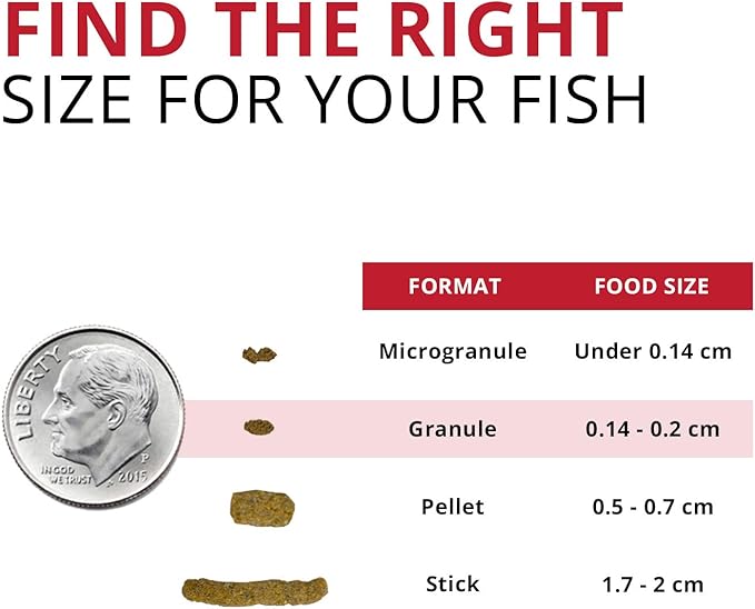 Fluval Bug Bites Cichlid Fish Food, Granules for Small to Medium Sized Fish, 3.74 lb., A6598 Fluval