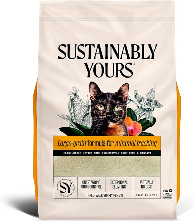 Cat Litter, Large-Grain Formula 10 lbs - PAWPICO