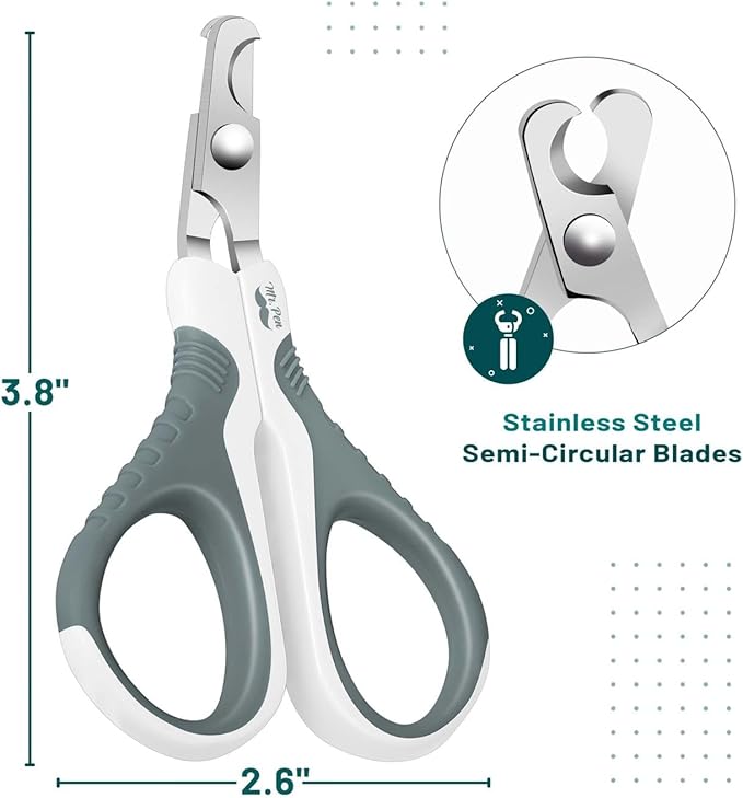 Mr. Pen- Cat Nail Clipper, Cat Nail Trimmers, Cat Claw Clippers, Cat Claw Trimmers, Kitten Nail Clipper, Cat Clippers for Nails, Nail Clippers for Cats, Pet Nail Clippers for Cats, Cat Nail Cutter - PAWPICO