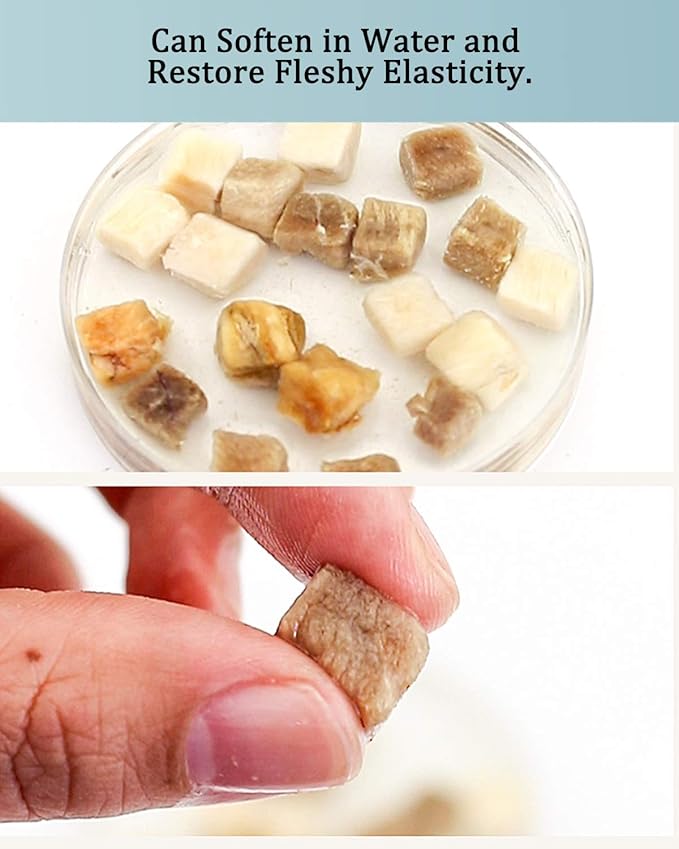 3 in 1 Meat Turtle Food - Chicken & Duck & Fish Meat Natural Freeze Dried Human-Grade Turtle Treats BNYEE
