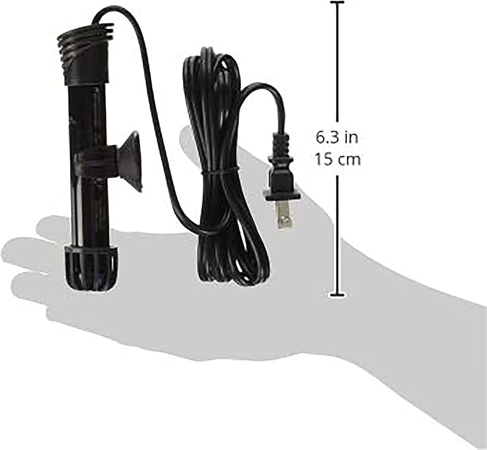 Aqueon Aquarium Fish Tank Preset Heater For Up To 40 Gallons, 100 Watts Aqueon