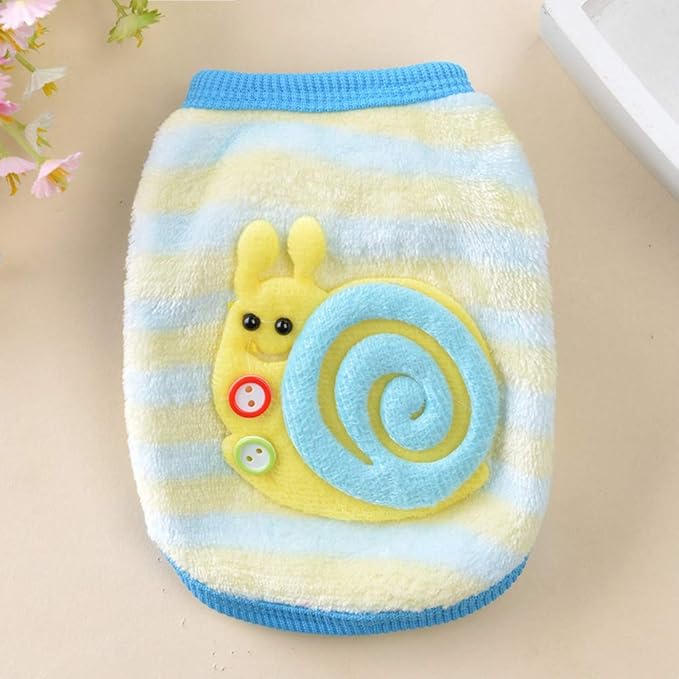 Winter Warm Fleece Bunny Rabbit Clothes Cute Small Animal Guinea Pig Chinchilla Ferret Angel Costume Accessories Outfit for Hamster Ferret Rat Guinea Pig Cat Kitten Dog Puppy and Small Animals (XS) HAICHENTEC