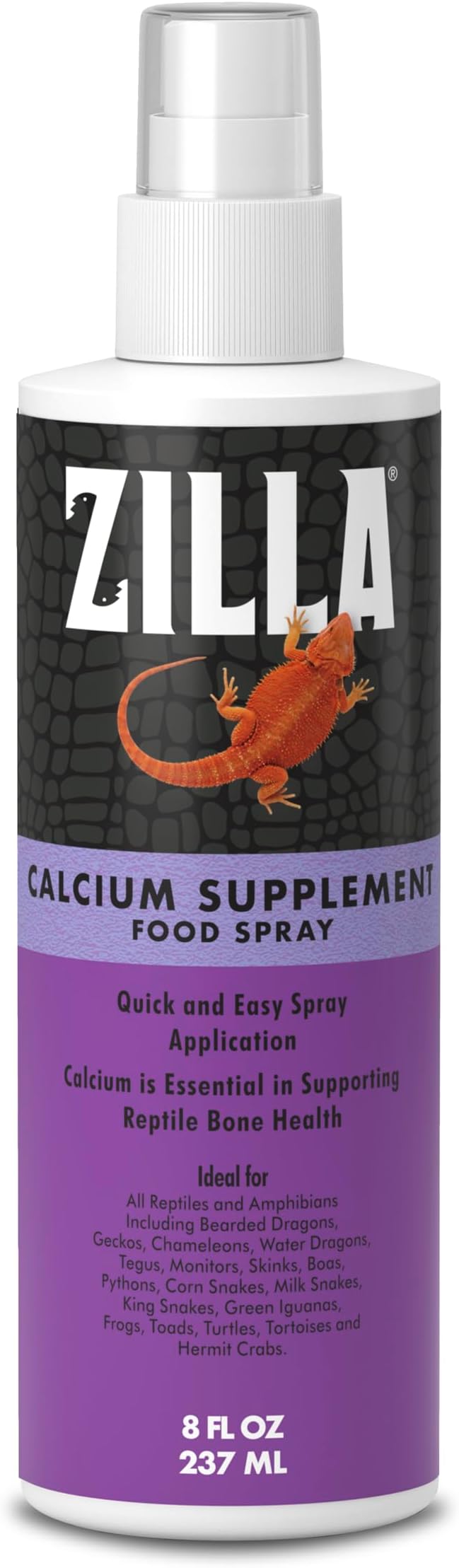Zilla Calcium Supplement Spray 8 oz. Zilla