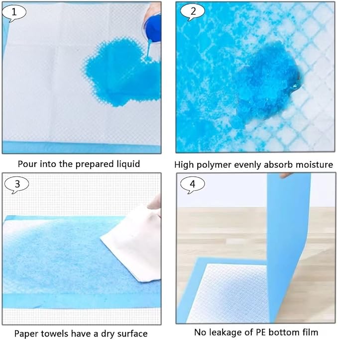60 Count Pee Pads for Dogs,36"x36" Dog Pee Pads Extra Large,Dog Pads Leak-Proof & Puppy Pads Quick Dry,Disposable Training Potty Pads for Dogs Cats, Rabbits - PAWPICO
