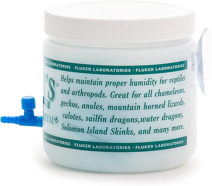 Fluker's Mini Dripper, Reptile Water Drip System, 12 oz Flukers