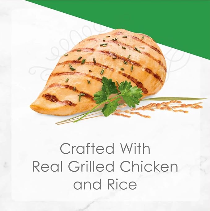 Fancy Feast Gourmet Grain-Free Meals Wet Cat Food Pate and Gravy Petites 10 Twin Pack Trays, 20 Servings (Grilled Chicken in Gravy) - PAWPICO