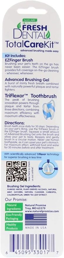 Fresh Dental Total Care Kit for Dogs NaturelPromise