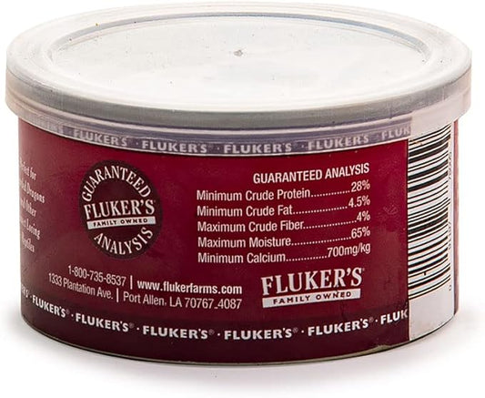 Fluker's Gourmet Canned Food for Reptiles, Fish, Birds and Small Animals, Dubia Roaches, 1.2 oz (Pack of 2) Flukers