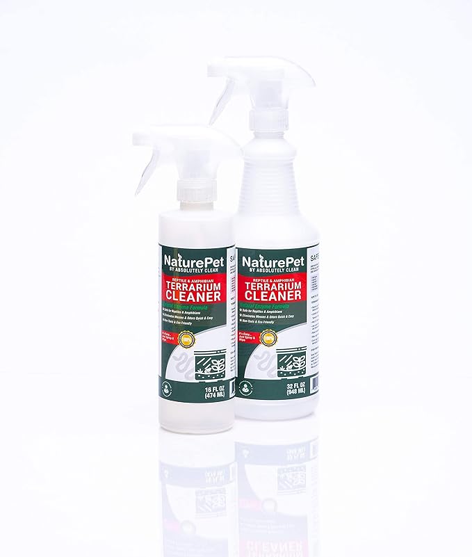 Reptile & Amphibian Terrarium Cleaner (16oz Spray Bottle) NaturePet