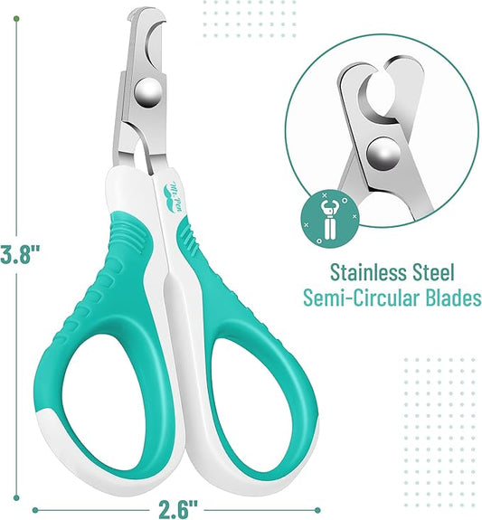Mr. Pen- Cat Nail Clipper, Sky Blue Cat Nail Trimmer, Cat Nail Clippers, Cat Claw Clippers, Cat Clippers for Nails, Pet Nail Clippers, Kitten Nail Clipper, Small Dog Nail Clipper Cat Claw Trimmer - PAWPICO