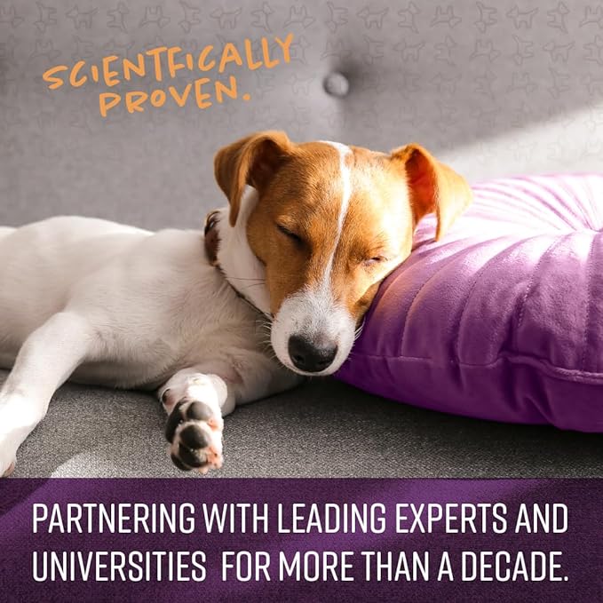 Sentry Calming Chews for Dogs, Calming Aid Helps to Manage Stress & Anxiety, with Pheromones That May Help Curb Destructive Behavior & Separation Anxiety, Calming Health Supplement for Dogs, 60 Count Sentry