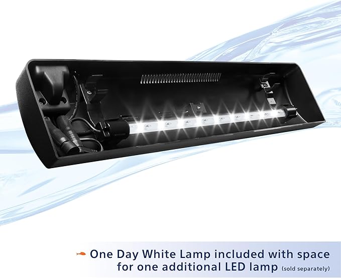 Aqueon LED Fish Tank Aquarium Strip Light Fixture, 20 Inch Aqueon