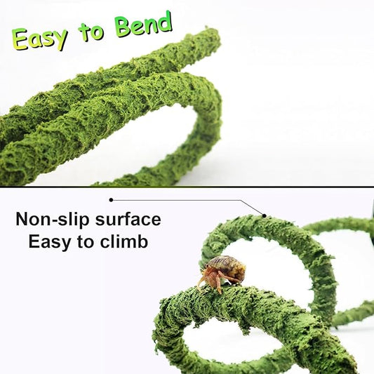 Hermit Crab Climbing Toys, Bendable Hermit Crab Climbing Vine, Hermit Crab Tank Accessories Wenriko
