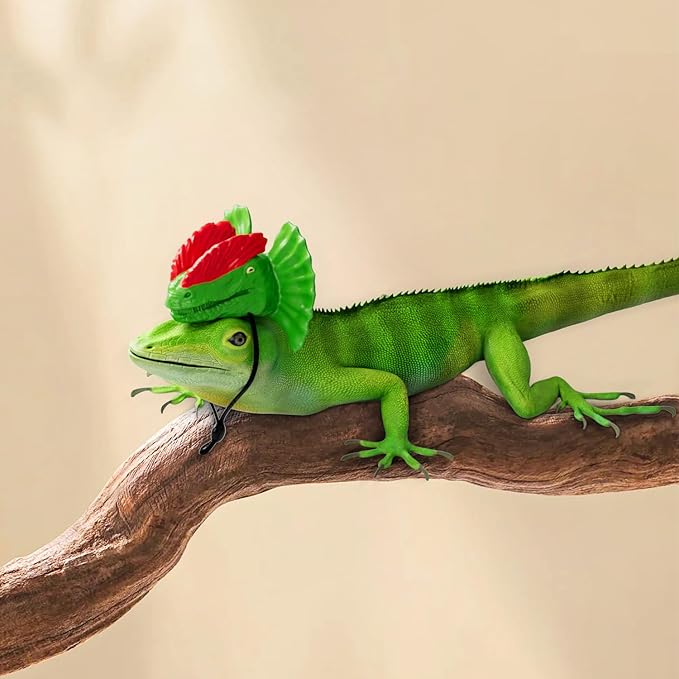 Chicken arms, Hats for Chickens, Latex Dinosaur Arms and Dinosaur Hat Set - Perfect for Chickens, Lizards, and Small Pets, for Halloween, Parties, and Photos(Dinosaur Hat + Dinosaur Chicken Arms) Enrichoice